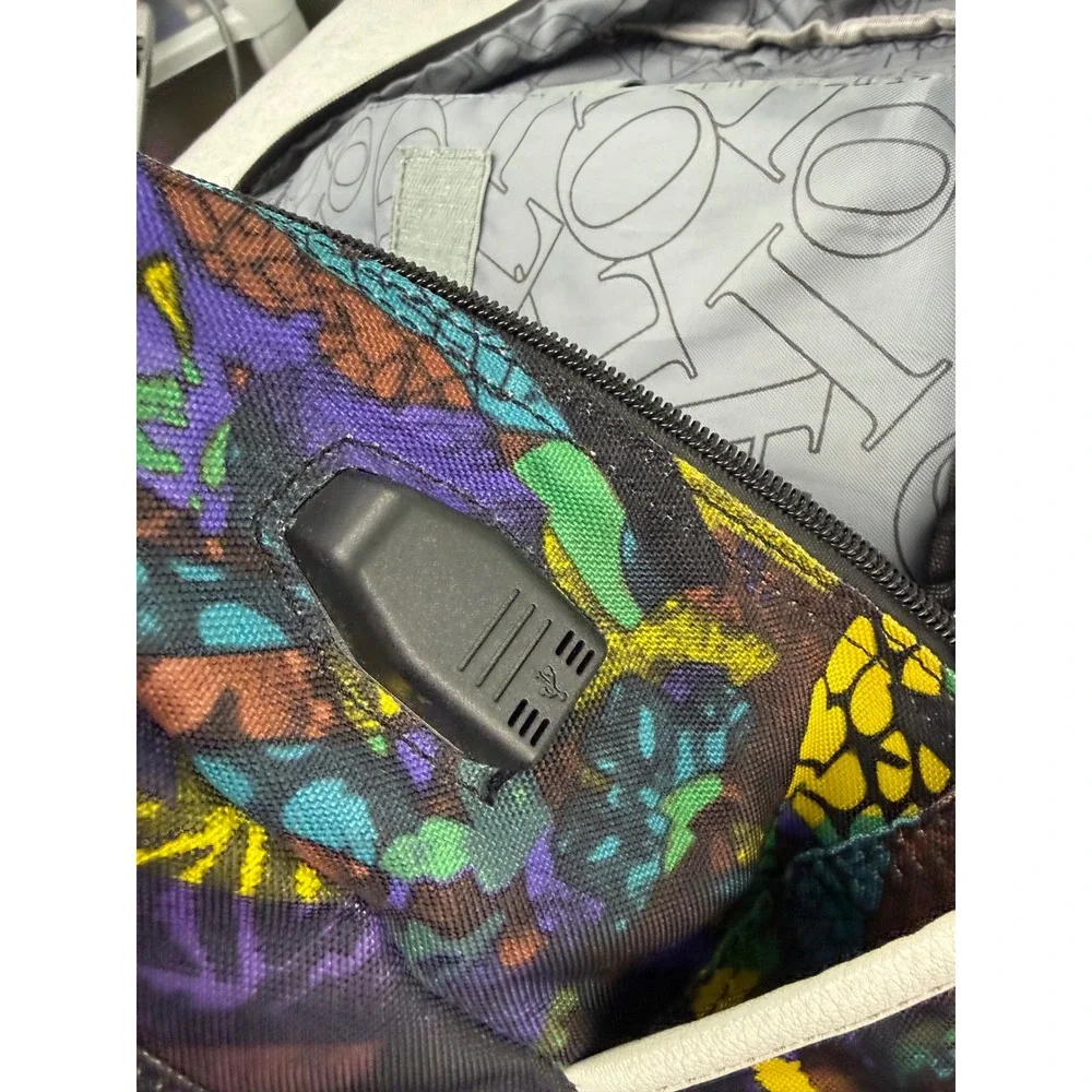 Milwaukee Bucks Giannis Antetokounmpo 34 Backpack NBA Multi Color Geometric Bag